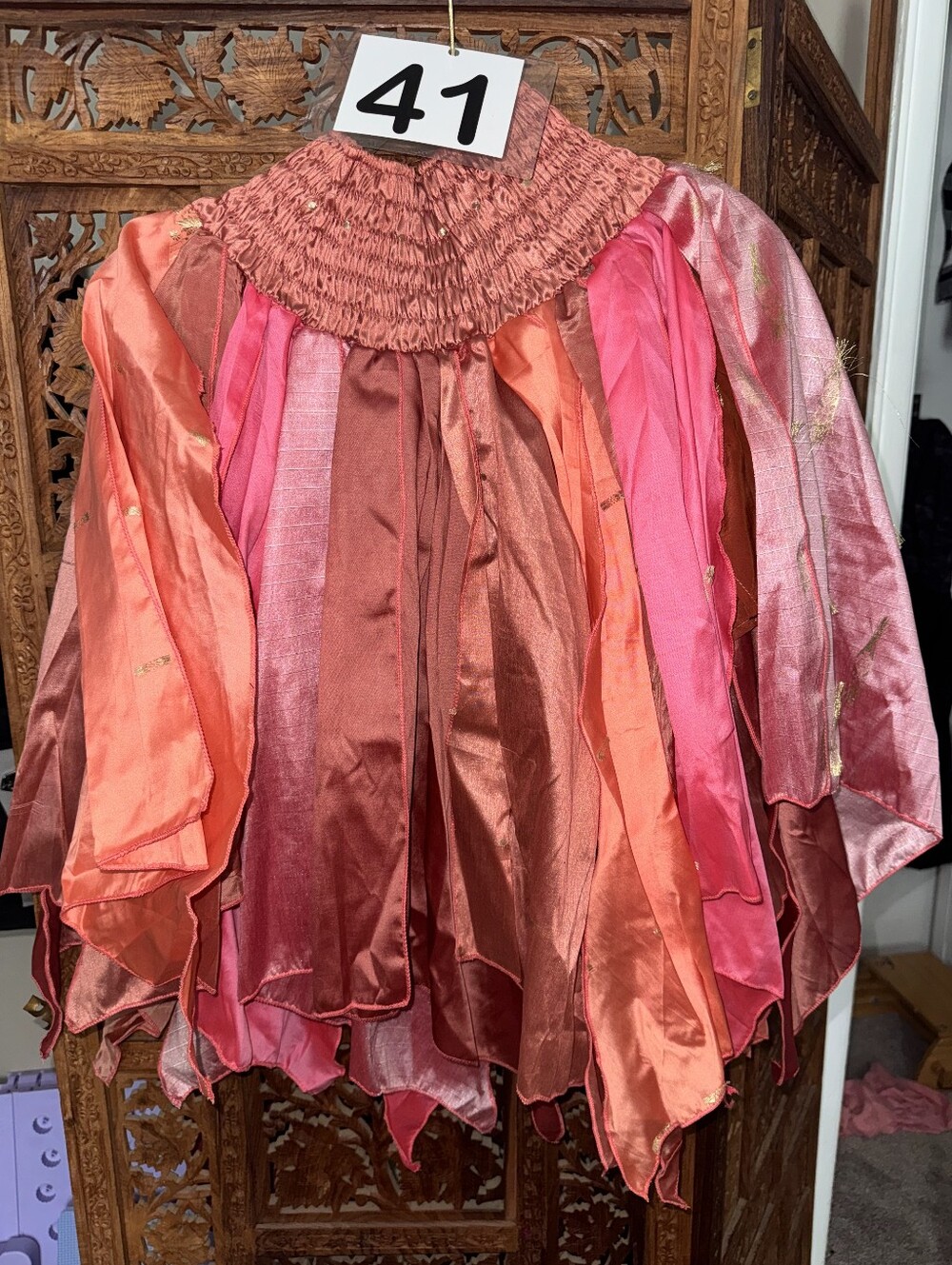 Renaissance Festival Overskirt - Rose, Pink Varations